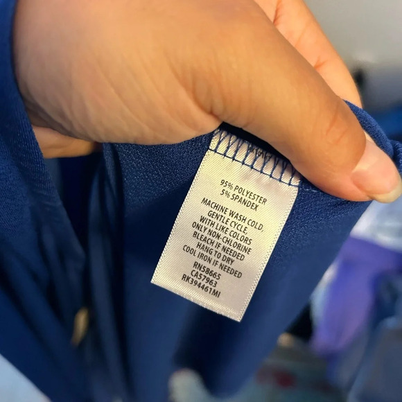 Nwt Abound Royal Blue Trapeze Dress - Picture 5 of 5